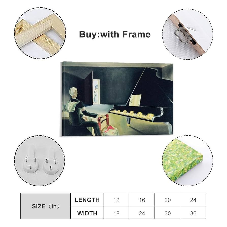 サルバドール・ダリ 部分幻影 ピアノに出現したレーニンの幻影 絵画 複製画 Amazon.co.jp: サルバドール ダリ ポスター 部分幻覚、ピアノで